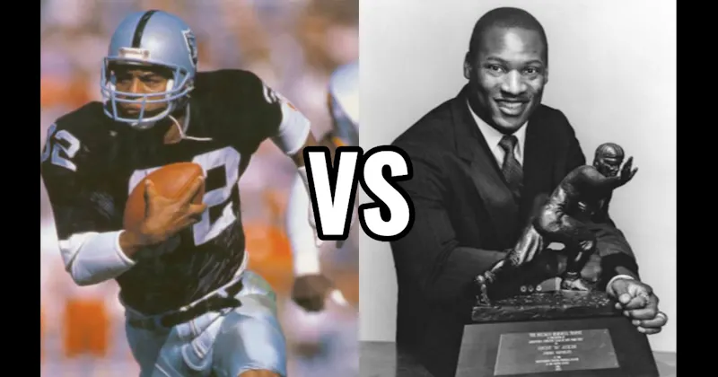 Bo Jackson vs. Marcus Allen