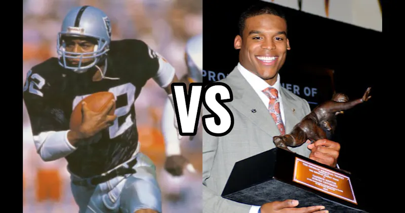 Cam Newton vs. Marcus Allen