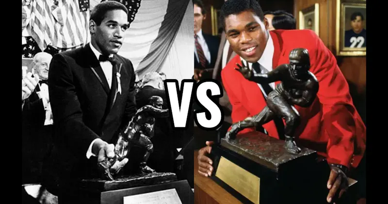 Herschel Walker vs. O.J. Simpson