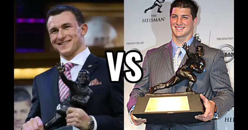 Johnny Manziel vs. Tim Tebow