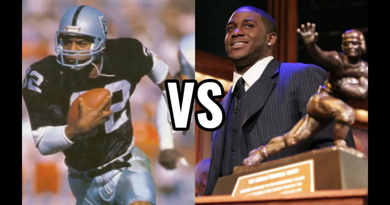 Marcus Allen vs. Reggie Bush