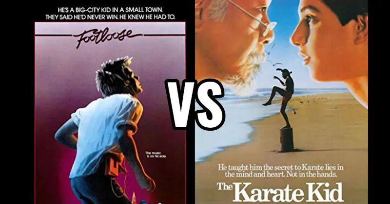 Footloose (1984) vs. Karate Kid (1984)