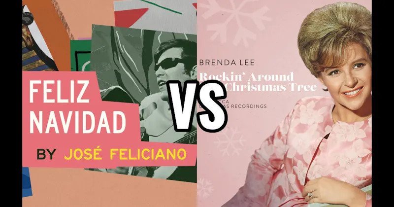 Feliz Navidad vs. Rockin' Around the Christmas Tree