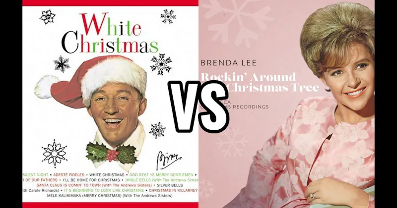 Rockin' Around the Christmas Tree vs. White Christmas