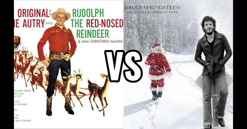 Rudolph the Red-Nosed Reindeer vs. Santa Claus Is Coming to Town