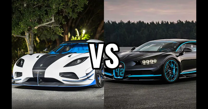 Bugatti Veyron vs. Koenigsegg Agera R