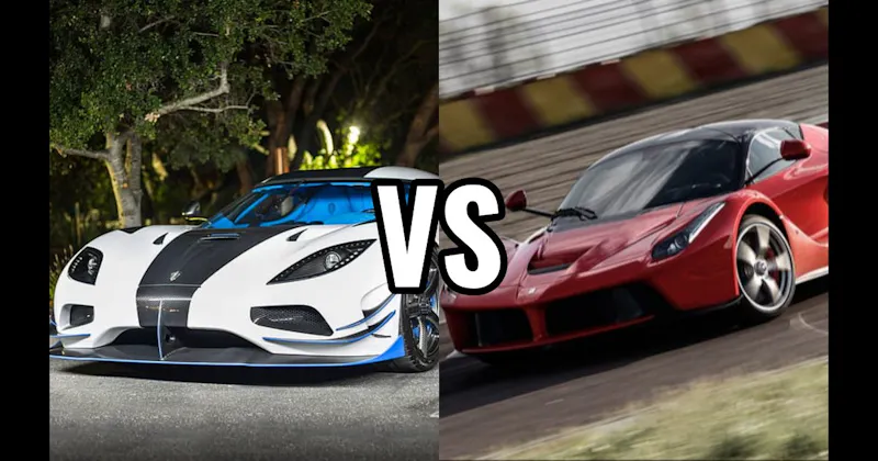 Ferrari LaFerrari vs. Koenigsegg Agera R