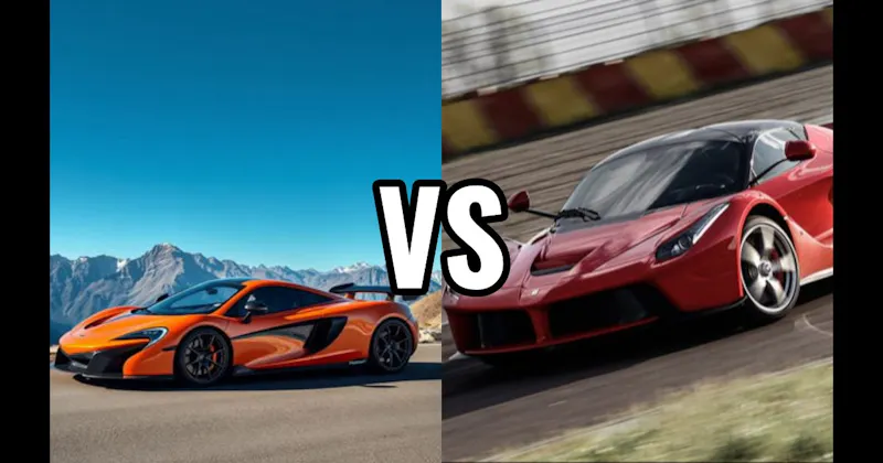 Ferrari LaFerrari vs. McLaren P1