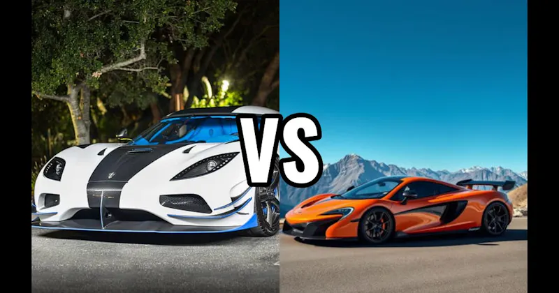 Koenigsegg Agera R vs. McLaren P1