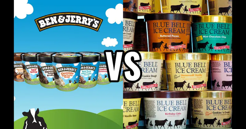 Ben & Jerry’s vs. Blue Bell	