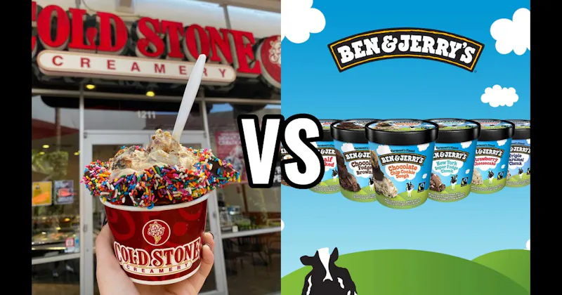 Ben & Jerry’s vs. Cold Stone Creamery