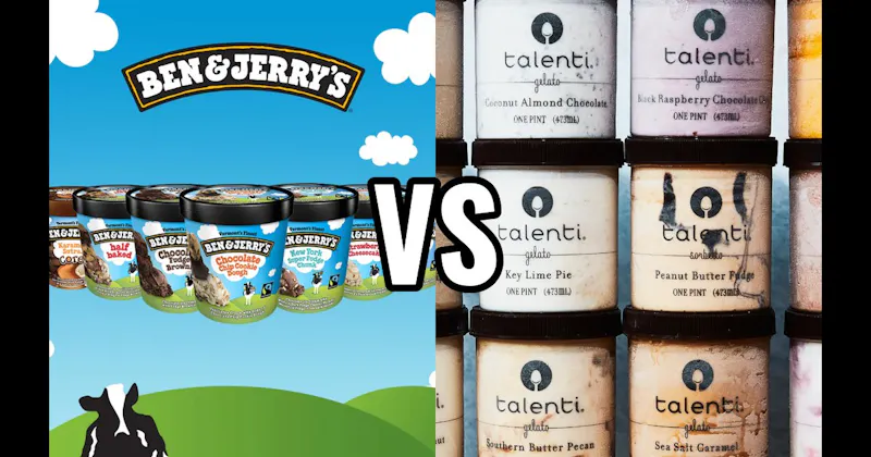 Ben & Jerry’s vs. Talenti Gelato & Sorbetto