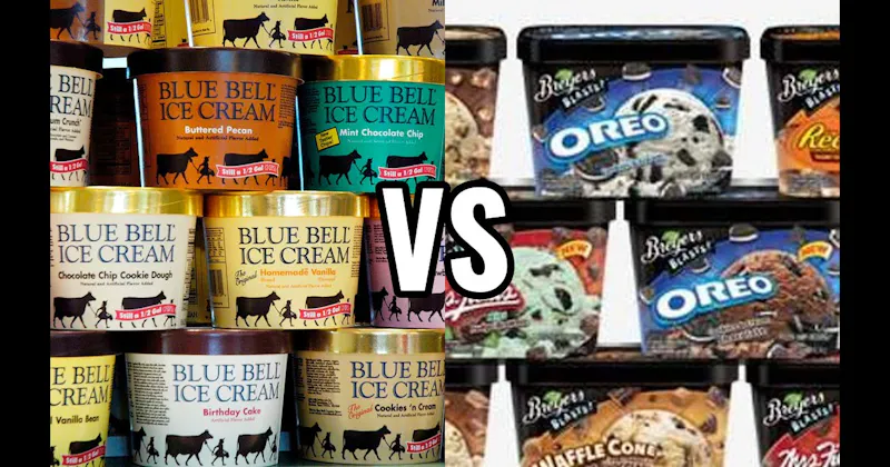 Blue Bell	 vs. Breyers