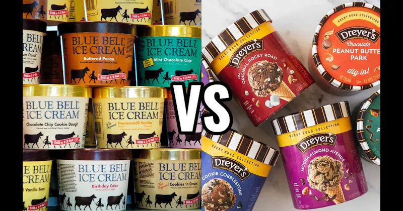 Blue Bell	 vs. Dreyer’s / Edy’s