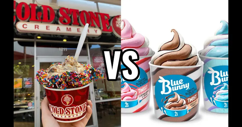 Blue Bunny vs. Cold Stone Creamery
