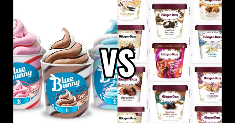 Blue Bunny vs. Häagen-Dazs