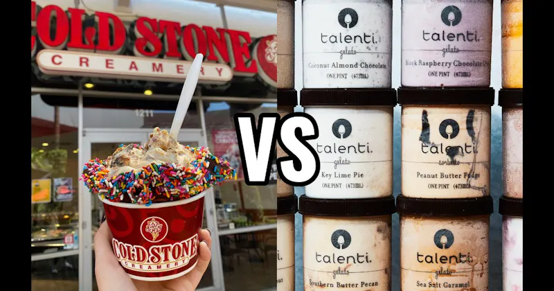 Cold Stone Creamery vs. Talenti Gelato & Sorbetto
