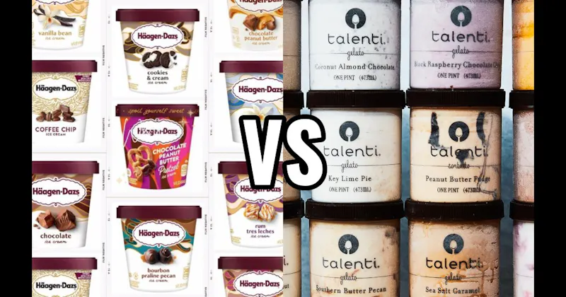 Häagen-Dazs vs. Talenti Gelato & Sorbetto