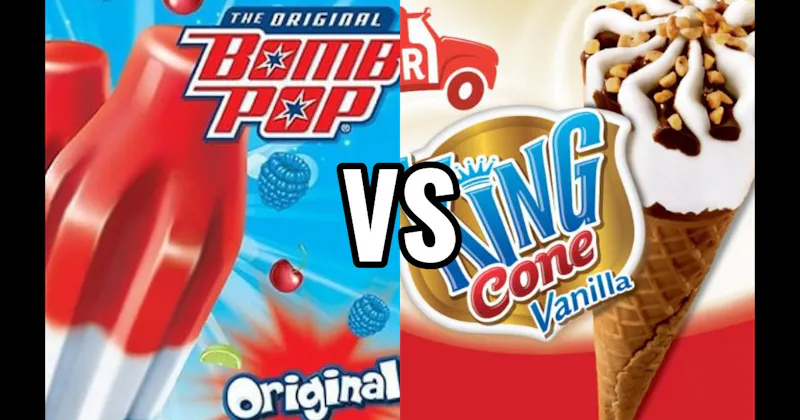 Bomb Pop vs. King Cone