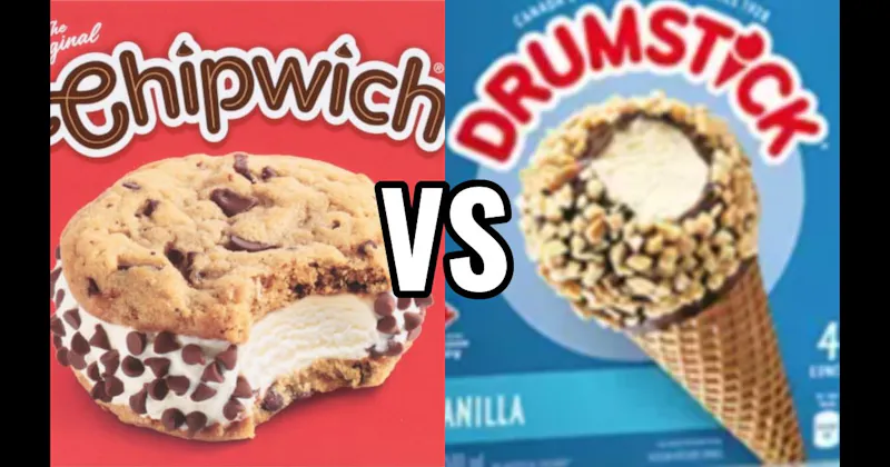 Chipwich vs. Drumstick