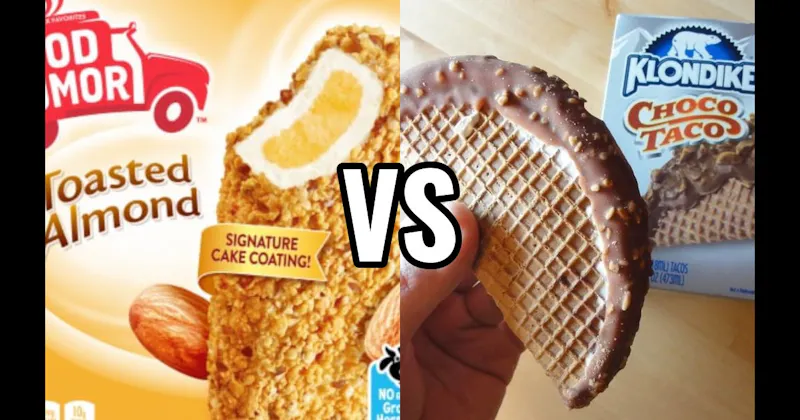 Choco Taco vs. Toasted Almond Bar