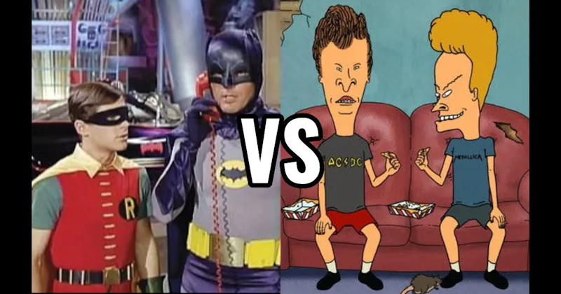 Batman & Robin (1960s series) vs. Beavis & Butt-Head (Beavis and Butt-Head)