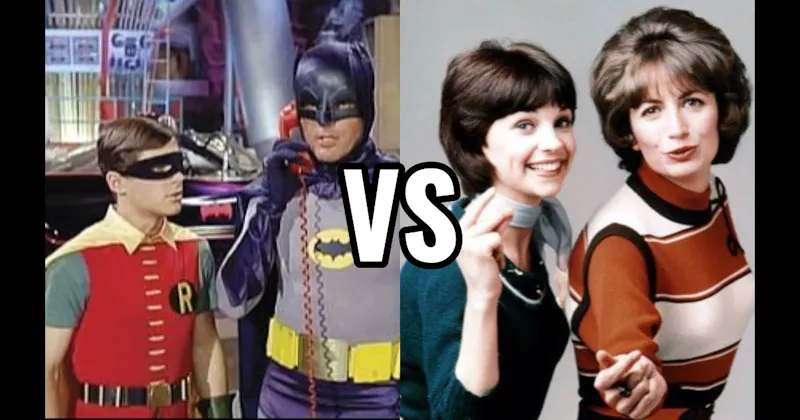 Batman & Robin (1960s series) vs. Laverne & Shirley (Laverne & Shirley)