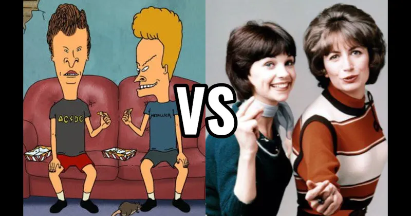 Beavis & Butt-Head (Beavis and Butt-Head) vs. Laverne & Shirley (Laverne & Shirley)