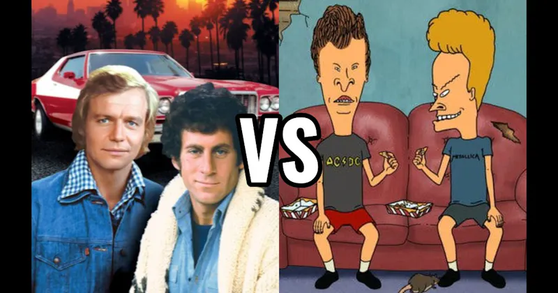 Beavis & Butt-Head (Beavis and Butt-Head) vs. Starsky & Hutch (Starsky & Hutch)