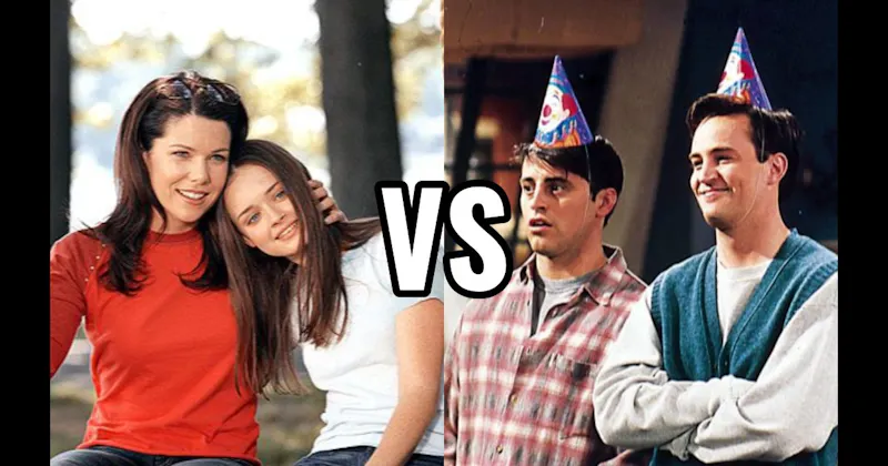 Chandler & Joey (Friends) vs. Lorelai & Rory Gilmore (Gilmore Girls)
