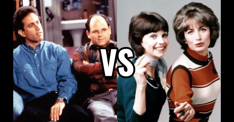 Jerry Seinfeld & George Costanza (Seinfeld) vs. Laverne & Shirley (Laverne & Shirley)