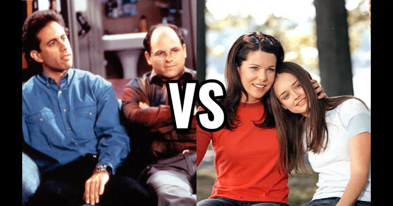 Jerry Seinfeld & George Costanza (Seinfeld) vs. Lorelai & Rory Gilmore (Gilmore Girls)