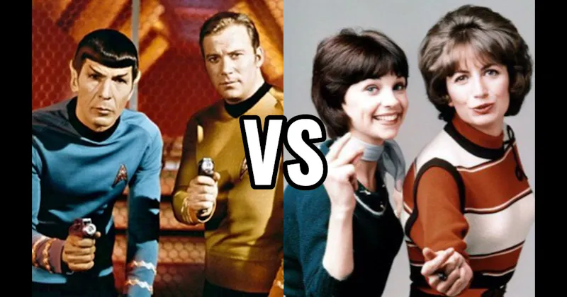 Kirk & Spock (Star Trek) vs. Laverne & Shirley (Laverne & Shirley)