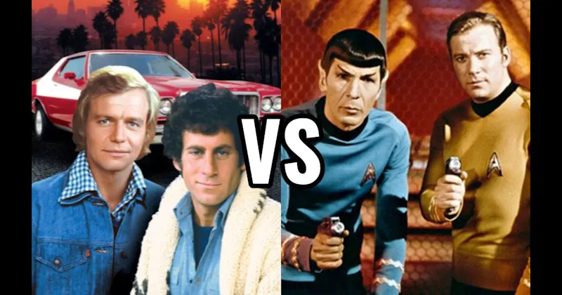 Kirk & Spock (Star Trek) vs. Starsky & Hutch (Starsky & Hutch)
