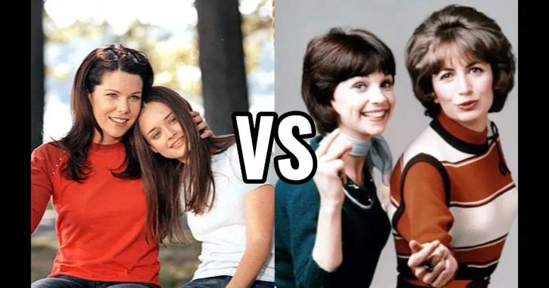 Laverne & Shirley (Laverne & Shirley) vs. Lorelai & Rory Gilmore (Gilmore Girls)