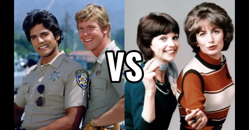 Laverne & Shirley (Laverne & Shirley) vs. Ponch & Jon (CHiPs)