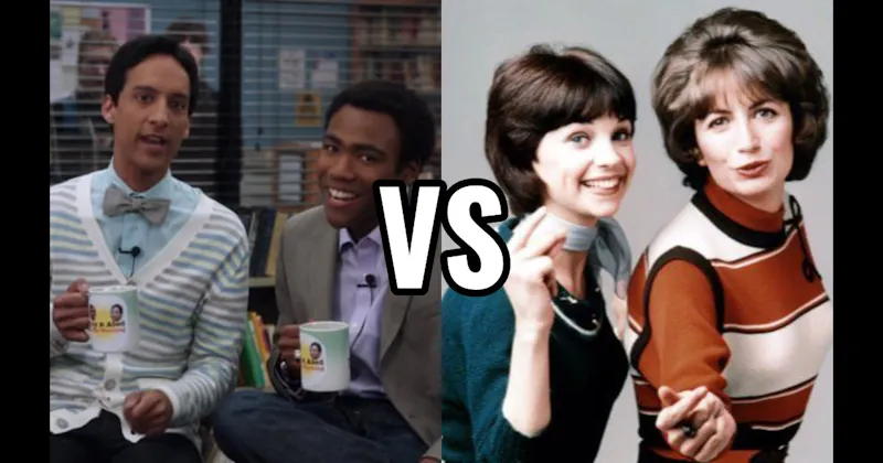 Laverne & Shirley (Laverne & Shirley) vs. Troy & Abed (Community)