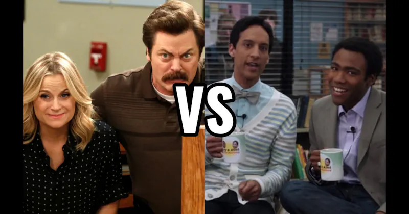Leslie Knope & Ron Swanson (Parks and Recreation) vs. Troy & Abed (Community)