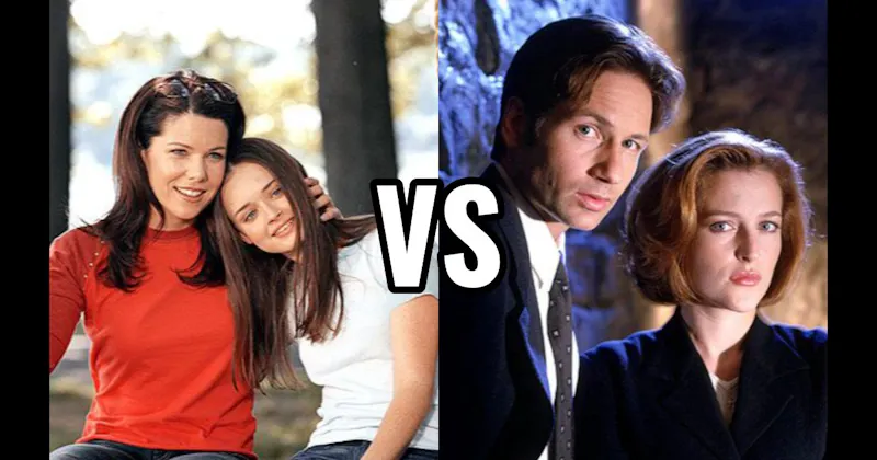 Lorelai & Rory Gilmore (Gilmore Girls) vs. Mulder & Scully (The X-Files)