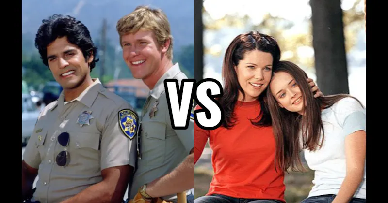 Lorelai & Rory Gilmore (Gilmore Girls) vs. Ponch & Jon (CHiPs)