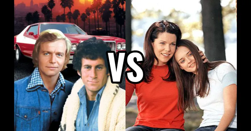 Lorelai & Rory Gilmore (Gilmore Girls) vs. Starsky & Hutch (Starsky & Hutch)