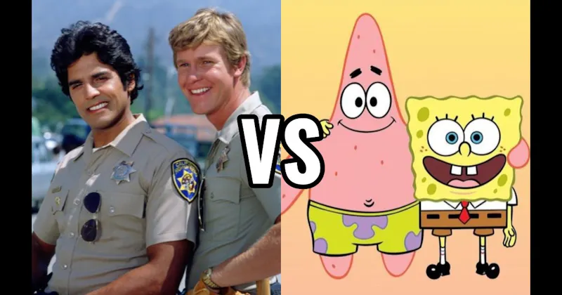Ponch & Jon (CHiPs) vs. SpongeBob & Patrick (SpongeBob SquarePants)