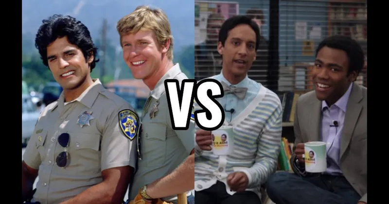 Ponch & Jon (CHiPs) vs. Troy & Abed (Community)