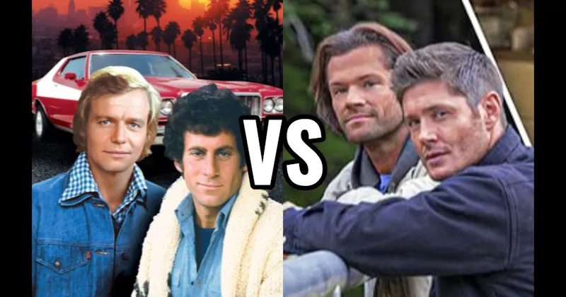 Sam & Dean Winchester (Supernatural) vs. Starsky & Hutch (Starsky & Hutch)