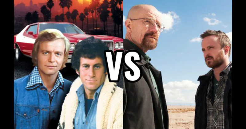 Starsky & Hutch (Starsky & Hutch) vs. Walter White & Jesse Pinkman (Breaking Bad)