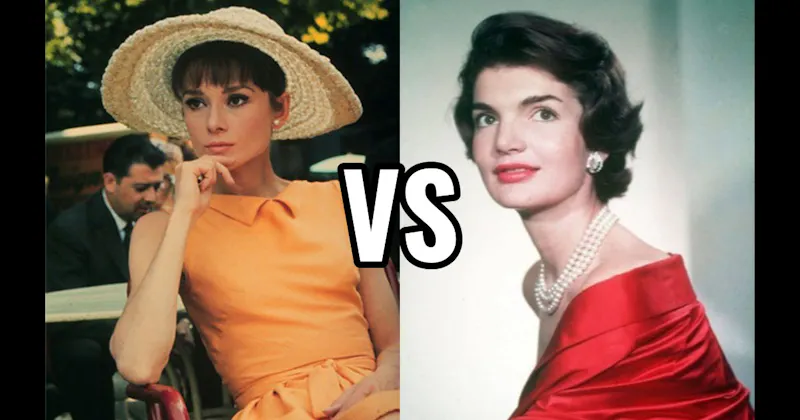 Pearl Necklace vs. Wide Brim Hat