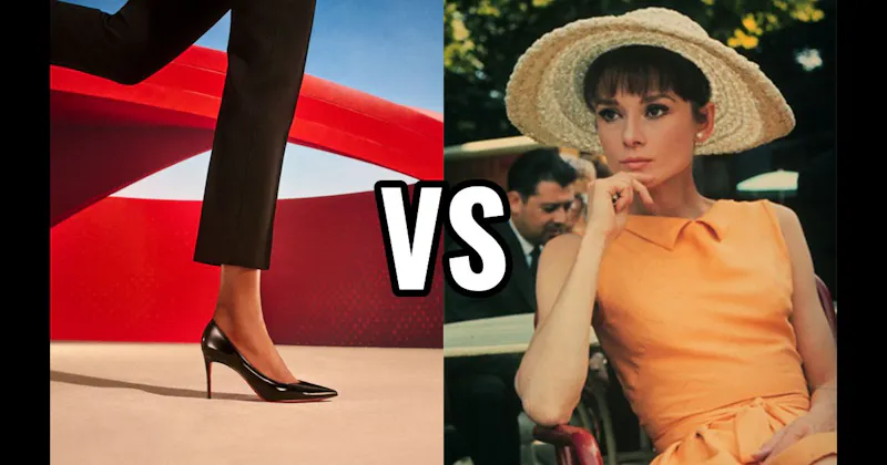 Stiletto Nails vs. Wide Brim Hat