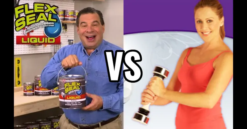 Flex Seal vs. Shake Weight
