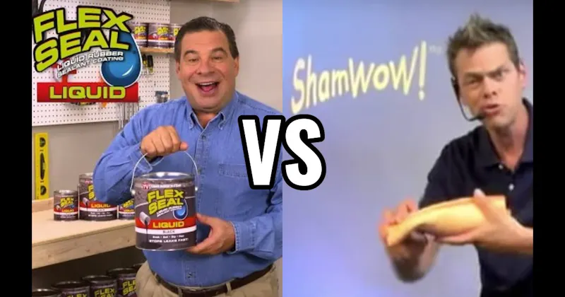 Flex Seal vs. ShamWow