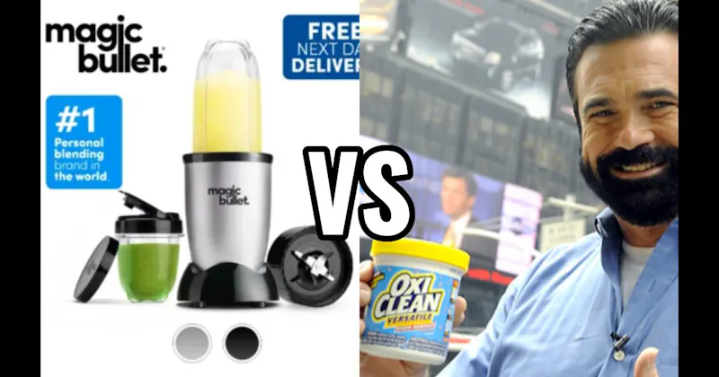 Magic Bullet vs. OxiClean